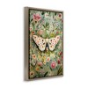 Stupell Industries Floral Moth & Botanicals Black Framed Floater Canvas Wall Art - 3 of 4