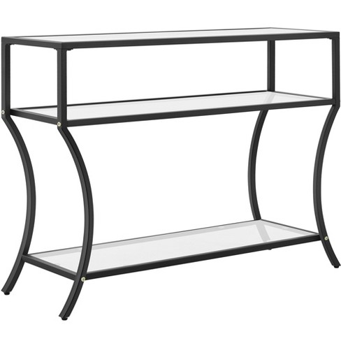 Glass console cheap table target