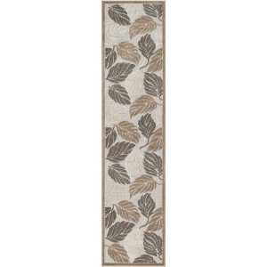 Unique Loom    Outdoor Botanical Augusta Area Rug - 1 of 4