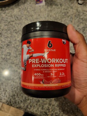 Pre-Workout Explosion Ripped - SIXSTAR