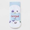 Girls' 3pk 'Smiley' Liner Socks - Cat & Jack™ - image 2 of 3