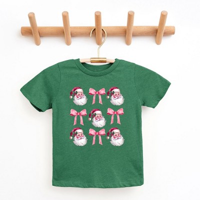 The Juniper Shop Coquette Santa Chart Youth Short Sleeve Tee