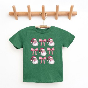 The Juniper Shop Coquette Santa Chart Youth Short Sleeve Tee - 1 of 3