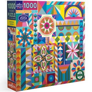 eeBoo Piece&Love: Sunshine Garden - 1000 pc Puzzle - 1 of 4