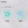 Unique Bargains Durable Versatile Chiffon  Artificial Flowers for Graduation Headbands 12 Pcs - 2 of 4
