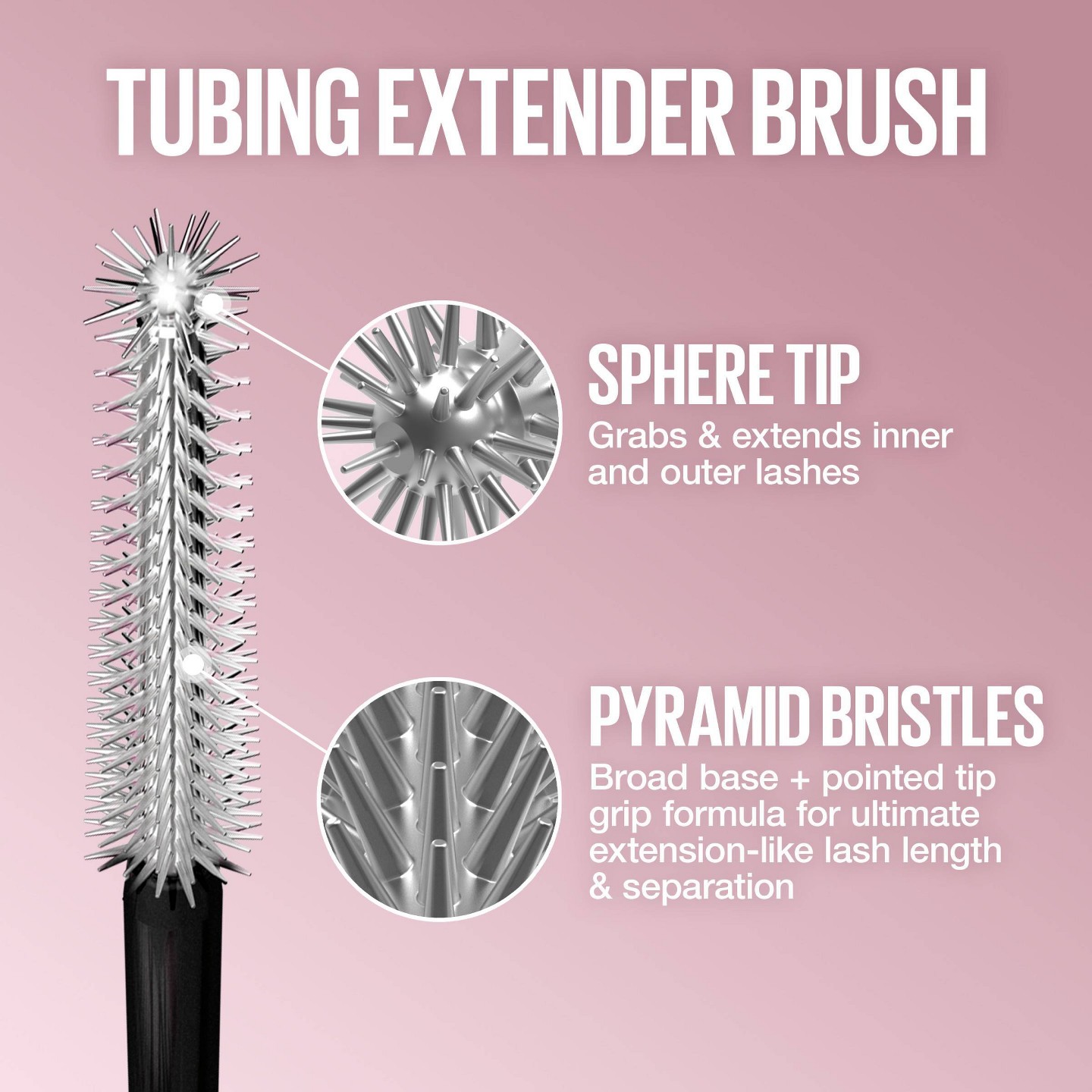 Тушь для ресниц Maybelline Lash Sensational Sky Tubes, 801 Very Black, 0.23 fl oz, цвет: Чёрный — фото 5