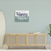 Stupell Industries Always Happy Hour Vintage Lake House Wave Signage, 24" x 30" - 2 of 4