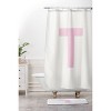 Deny Designs April Lane Art Block Monogram Memory Foam Bath Mat - 4 of 4
