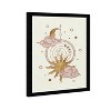 Wynwood Studio 15" x 21" Moon and Sun Tarot Framed Wall Art Print Gold: Modern Digital Art, Black Frame, Vertical Orientation - 2 of 4
