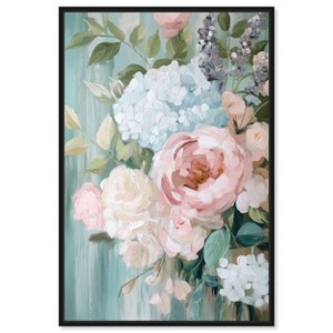 Art Remedy Petals of Spring II Pastel Floral Art  Framed - 1 of 4