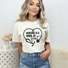 Simply Sage Market Women's Nursing Is A Work of Heart Short Sleeve Garment Dyed Tee - 2 of 2