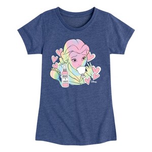 Girls' - Disney - So It's Time To Be Beautiful Fitted Short Sleeve Graphic T-Shirt - 1 of 4