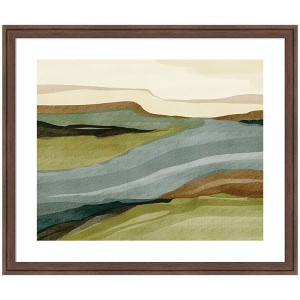 Kate and Laurel Natures Charm l by Nikita Jariwala Framed Wall Art Print, 26 x 22, Florence Medium Brown - 1 of 4