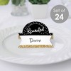 Big Dot of Happiness Reunited - School Class Reunion Party Tent Buffet Card - Table Setting Name Place Cards - Set of 24 - 2 of 4