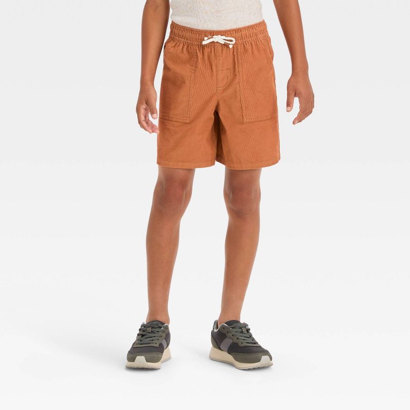 Boys' Corduroy 'Above the Knee' Pull-On Shorts - Cat & Jack™, 1 of 5