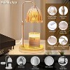 FAAYFIAN Adjustable Candle Warmer Lamp with Timer,Wood Base Metal Shade,Birthday Gifts for Women Mom - 4 of 4