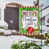 Merry Christmas Y'all Applique Double Sided Indoor Outdoor Decor 18" x 12.5" - 2 of 2