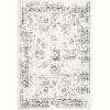 Vintage Distressed Rug for Living Room,Machine Washable Low-Pile Non-Slip Indoor Carpet,Stain-Resistant Easy-Clean Floor Mat for Kids Room - 2 of 4