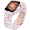 Worryfree Gadgets Resin Band with Bumper Case for Apple Watch - 3 of 4