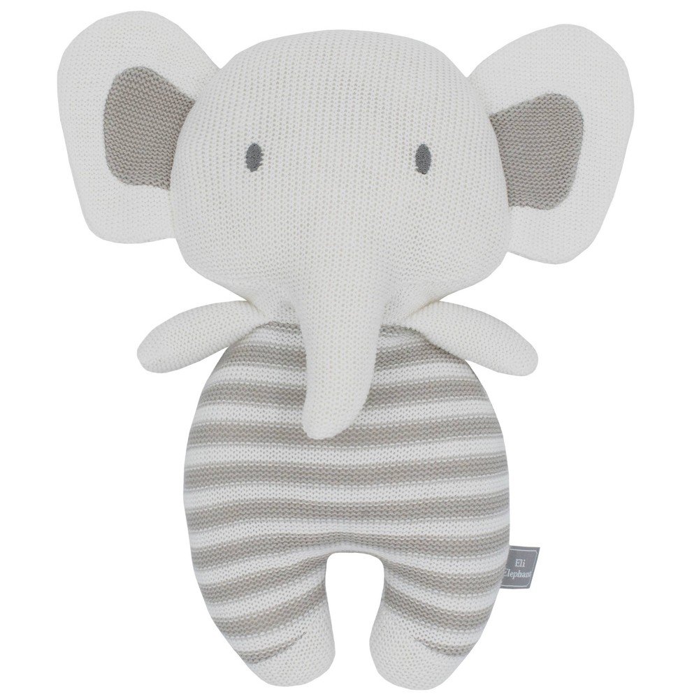 Photos - Soft Toy Living Textiles Baby Stuffed Animal - Eli Elephant