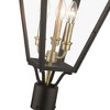 Livex Lighting Adams 3 - Light Post Light in  Bronze/Antique Brass - 4 of 4