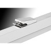 AdirOffice Hanging Blueprint Clamp Holder 26" Silver Aluminum 12/Pack (ADI6026-2) ADI6026--2 - 3 of 4