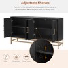 CENGHU Retro-Style Storage Cabinet Sideboard, Buffet Cabinet with Adjustable Shelves, for Kitchen, Living room, and Dining Room - 4 of 4