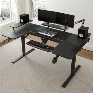 EUREKA ERGONOMIC U-Shaped Standing Desk with Accessories Set - 1 of 4
