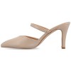 Journee Collection Women's Yvon Narrow Width SuperNatural Shades Pointed Toe Mule Pumps - 2 of 4
