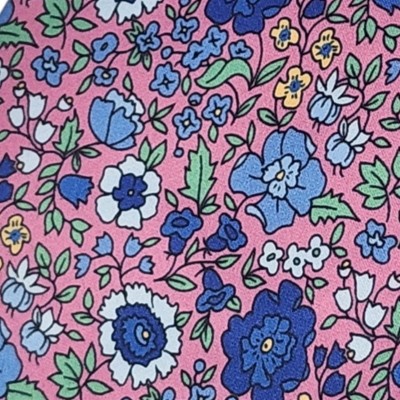 pink, blue and yellow