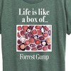 Women's - Forrest Gump - Life Is Like A Box Of Chocolates Short Sleeve Graphic T-Shirt - 2 of 4