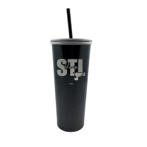 NHL St. Louis Blues 24oz New Onyx Skinny Tumbler with Straw - 1 of 1