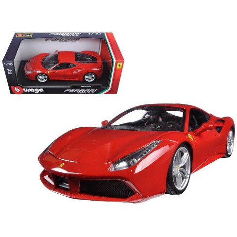 Ferrari 488 Gtb Red 118 Diecast Model Car By Bburago