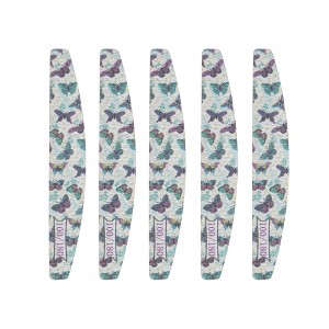 Unique Bargains Half-moon HD-001 Nail Files 5 Pcs - 1 of 4