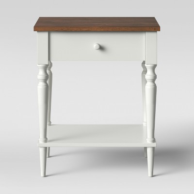 target nightstand white