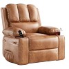 27" Extra Large Recliner - Manual Recliner, Adult Single Seater with Cup Holders, Side Pockets, 400 lbs Weight Capacity - 2 of 4