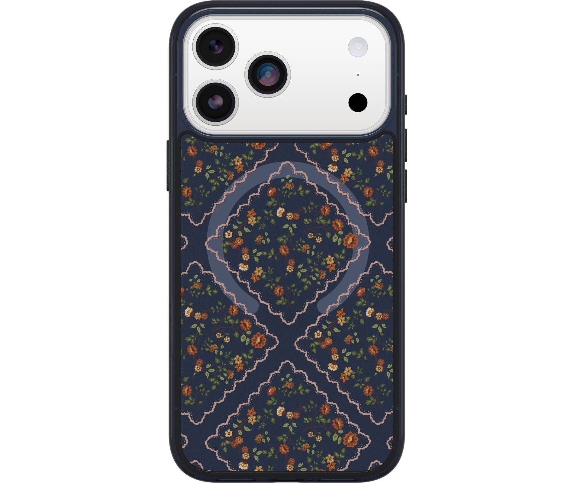 OtterBox iPhone 17 Pro Max Symmetry Series Case for MagSafe with Camera Control - Floral Romance