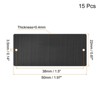 Unique Bargains Stainless Steel DIY Laser Printing Office Engraving Blank Cards 15 Pcs - 2 of 4
