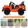 12V Electric Ride On Truck Car with Remote Control, Kids Ride On Car with Led Lights, Music, Safety Belt,Double Doors, for Boys and Girls - 4 of 4