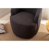 NicBex Swivel Barrel Chair Modern Accent Chair Armchair Comfy Chair Living Room Chair for Reading Room, Bedroom - 4 of 4