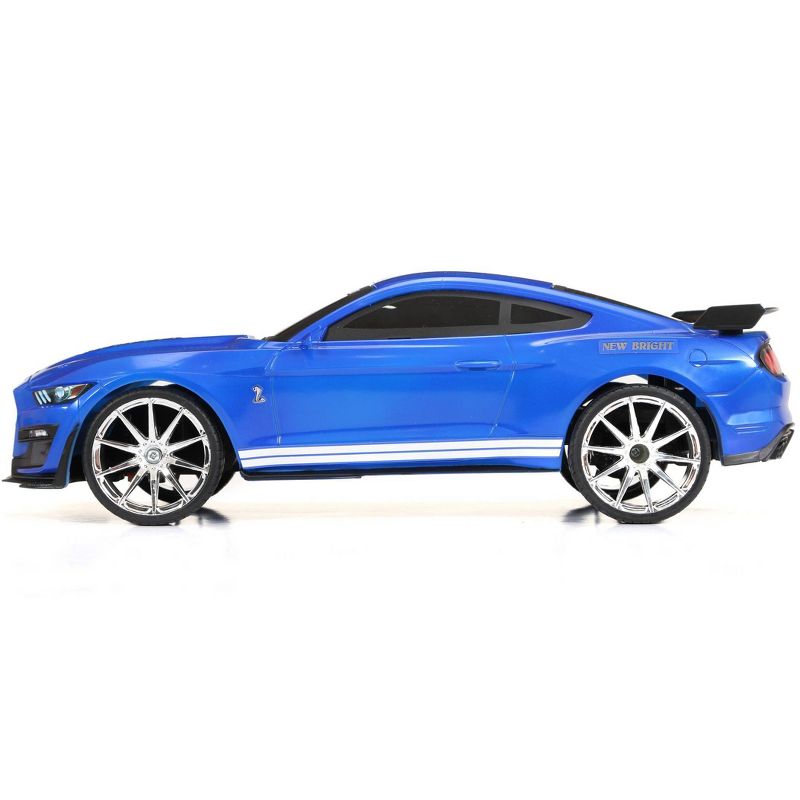 New Bright R/C  Full Function  Vehicle Ford Shelby GT 350  2021 - 1:12 Scale  - Blue, 3 of 11