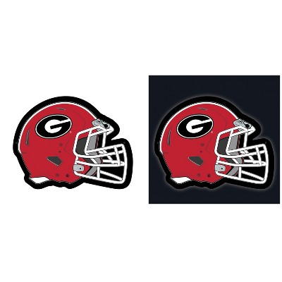 Evergreen Ultra-Thin Edgelight LED Wall Decor, Helmet, University of Georgia- 19.5 x 15 Inches Made In USA