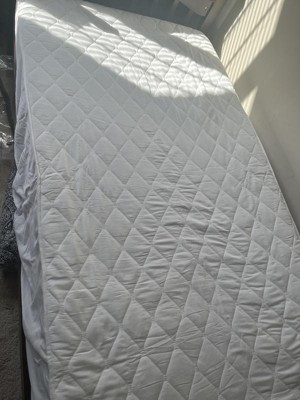 Microfiber Heated Mattress Pad With 3m Scotchgard (twin) White ...