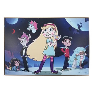 Silver Buffalo Disney Star Vs The Forces Of Evil 13 x 19 Inch MDF Wood Wall Art - 1 of 4