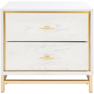 Fenno 2 Drawer Nightstand - NST6401 - Safavieh - 1 of 4