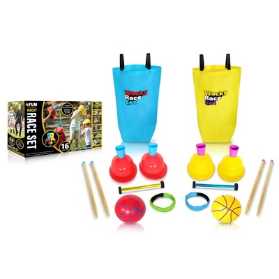 4Fun Wacky Race Obstacle Course Game Set