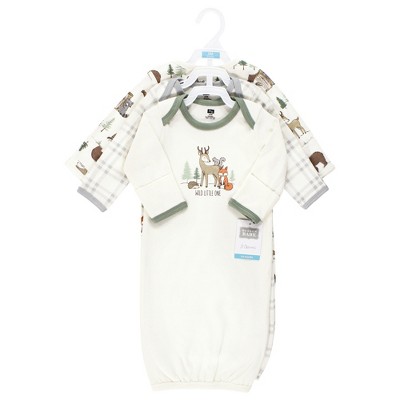 Hudson Baby Cotton Gowns, Forest Animals, Preemie Target
