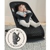 BabyBjörn Bouncer Bliss Mesh in Black + Baby Carrier Mini in Anthracite/Landscape - 2 of 4