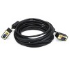 Monoprice Ultra Slim SVGA Super VGA Male to Male Monitor Cable - 15 Feet With Ferrites | 30/32AWG, Gold Plated Connector - image 2 of 4