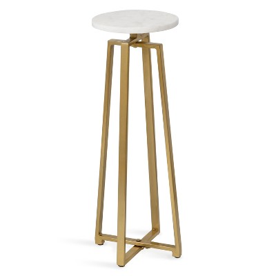 Kate and Laurel Zia Metal Drink Table